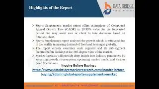 Global Sports Supplements Market