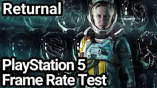 Returnal PS5 Frame Rate Test