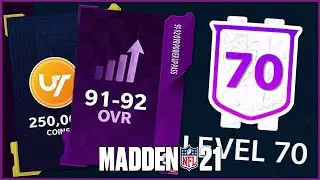 The ABSOLUTE Fastest Way To Level Up In Madden 21 Right Now! Reach Level 70 NOW!