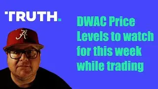 Chart levels to watch for on DWAC Stock - Truth Social #shorts
