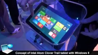 Intel Clover Trail tablet concept with Windows 8