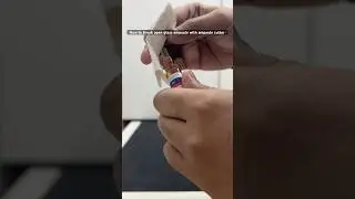 How to break open glass ampoule with ampoule cutter #medical #kolkata #vial #injection