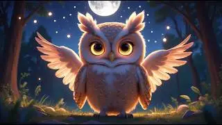 Wise Owl Rescue Story 🦉✨ | Gentle Night Adventure Cartoon for Kids | Veo 3