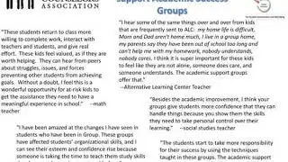 academic support groups