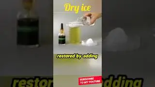 Fizzing reaction #chem #Shorts#experiment