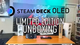 Распаковка лимитированной полупрозрачной модели Steam Deck OLED!