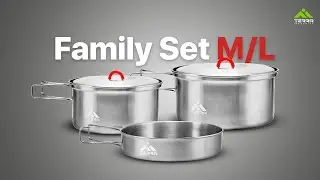 Набір посуду Terra Incognita Family Set M/L