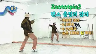 Zootopia 챌린지 댄스 강의 | 카운트부터 디테일까지 정리