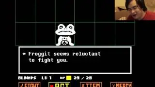 oldmps Plays UNDERTALE Ep 1 (Pacifist) FIRST TIME