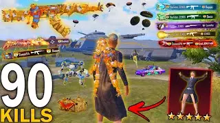 90 KILLS !😈MY BEST ERANGEL GAMEPLAY With P90+AWM🥵SAMSUNG,A7,A8,J2,J3,J4,J5,J6,J7,XS
