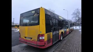 MAN NG313 Lion's City G CNG A23 na linii 414 (Przejazd Br&oacute;dno-Podgrodzie - Żerań FSO)