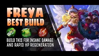 #freyagameplay#freyatutorial  Freya Best Build 2020, freya hyper carry || Rey&Rey Gaming