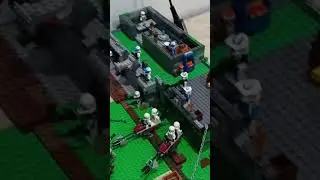Lego STAR wars updated clone vs droid moc #lego #legoclonewars #jurassicworld
