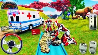 Doctor Robot Emergency Animal - Ambulance Driving Rescue Robot Fighter - Android GamePlay #2