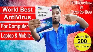 World Best Antivirus Bitdefender Total Security 2023 Full Review | Full Guide How to Install & Use