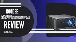GooDee 4K Smart Projector Review | Dolby Audio, MEMC & Auto Focus for Movies & Gaming