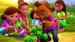 🌳 Franklin Plants a Tree 🌱 | Children's Song