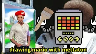 drawing with mettaton: mario special || undertale X mario
