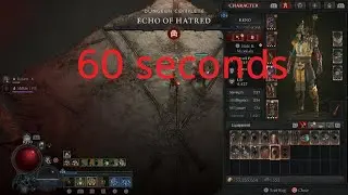 Diablo IV Lilith in 60sec Torment 1 SPIRITBORN