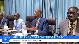 GRA, SICPA And GTBank Formalize Partnership To Boost Fuel Marketing Revenue Collection