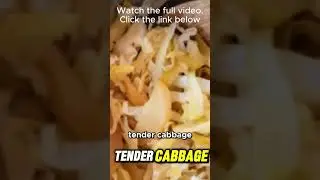 German-Inspired Cabbage and Apple Stir Fry | Comfort Food with a Twist