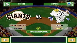 Backyard Baseball 2003 | S1 | WORLD SERIES Game 2 | GIANTS @ FISHES