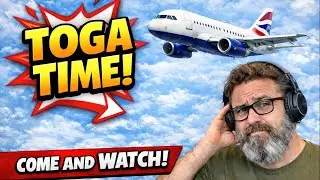Try to get off the ground. Chase plane camera settings 1st!