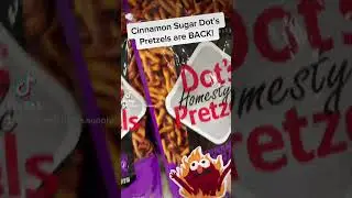 Cinnamon Sugar Dot's Pretzel Snacks are BACK!