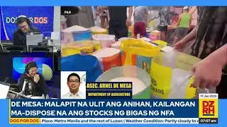 Pagdedeklara ng food security emergency, layong payagang makapaglabas ng buffer stock ang NFA