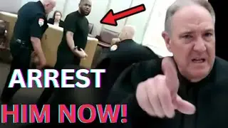 Judge ARRESTS Defendant Immediately After Bond Argument in Court