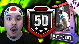 BEST OF THE BEST PACK OPENING! FASTEST WAY TO MUT LEVEL 50 - Madden 18 Best of the Best Pack Opening