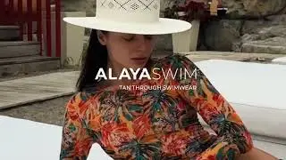 AlayaSwim | Tan Through Swimwear
