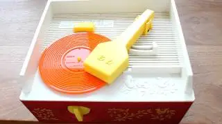 70s Fisher Price toy record player playing Stairway to Heaven