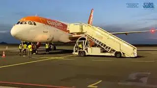 Voo Inaugural da EasyJet de Manchester &agrave; Ilha do Sal