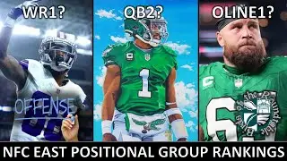 NFC East Positional Rankings I 2024 Offense | Are the Birds READY TO SOAR? I Birds of the Roundtable