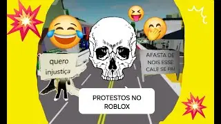 protestos tomam conta do roblox...