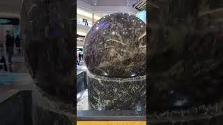 Floating Sphere || 4,250 Lb. Granite Ball on a Jet of Water