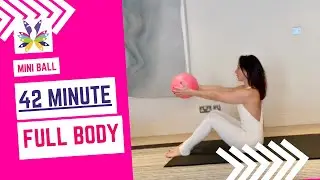 MiniBall Pilates Full Body Workout (42 mins) #pilates #fullbodyworkout #matpilates