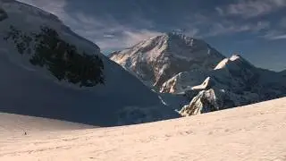 Mount Hunter Ice Divide Panorama