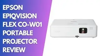 🎥 Epson CO‑W01 &ndash; Bright Portable 3,000 Lumens WXGA Projector: Business & Home Entertaining!