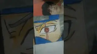 Kakashi eye drawing