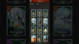 Evony TKR Civilisation Cards 2025 update