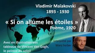 Vladimir Ma&iuml;akovski  - Si on allume les &eacute;toiles - Po&egrave;me, 1920