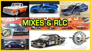 RLC Nissan Skyline 2000GT, BMW M3, Ford F100, Matchbox Hitch Haul, Moving Parts.