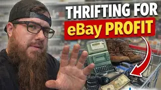 Thrifting and what sold on ebay