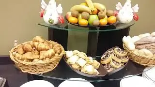 Будапешт,Венгрия.Отель Adina Apartment Hotel Budapest 4*.Завтрак в отеле.