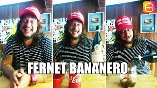 EL BANANERO SE PREPARA UN FERNET CON COCA !! #ChupateEsta