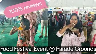ఇక్కడ food తిని, stomach upset | Food Festival Event @ Parade Grounds, Secunderabad | Genuine review