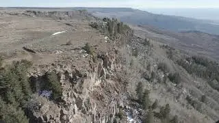 4K Flying the Edge to Lands End Observatory, Grand Mesa, CO