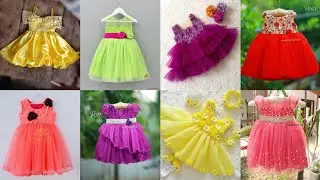 Latest Baby Girl Net/Silk Dress Design | Party Wear Baby Frock Design | বাচ্চাদের ফ্রক ডিজাইন |